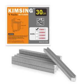 Lot de 4000 Clous en V pour Cadres Photo - 7 mm de Longueur, 10,3 mm de Largeur