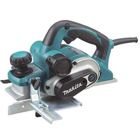 Rabot électrique Makita 1050 W avec coffret Makpac - KP0810CJ