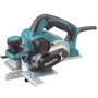Rabot électrique Makita 1050 W avec coffret Makpac - KP0810CJ