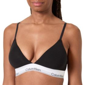 Soutien-Gorge Triangle Femme Calvin Klein avec Basque Élastique