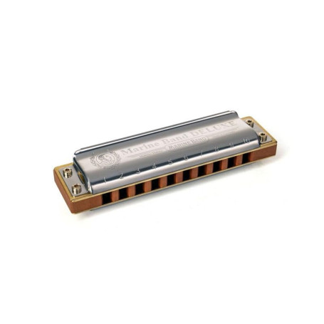 Harmonica Hohner Marine Band Deluxe en La Majeur avec Étui