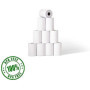 Lot de 20 rouleaux de papier thermique 57 mm x 38 mm - Materiel-pro