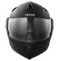 Casque de Moto VEVOR Noir avec Lentille Pare-Soleil Interchangeable