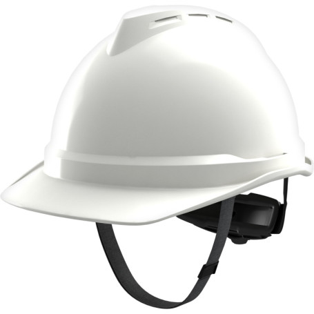 Casque de chantier MSA V-Gard 500 - Protection robuste et confortable