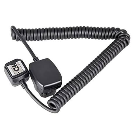 Câble Flash TTL Spiralé pour Canon - Déclencheur à Distance
