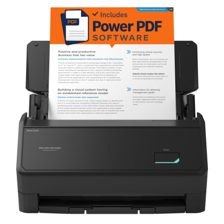 Scanner Document A4 ScanSnap iX2400 - 45 ppm, Wi-Fi & Bluetooth