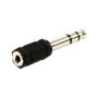 Adaptateur Mini Jack Stéréo 3,5mm vers 6,35mm - Plugger Noir