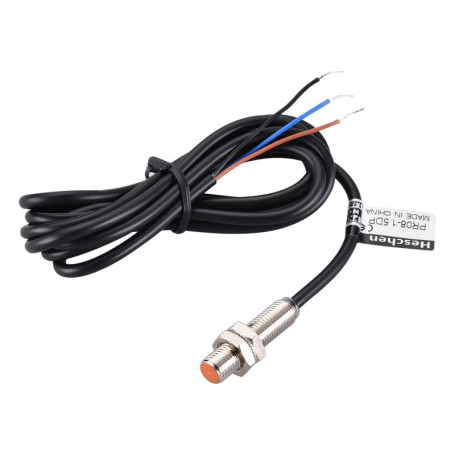 Capteur de Proximité Inductif Cylindrique Heschen PR08-1.5DP 12-24V
