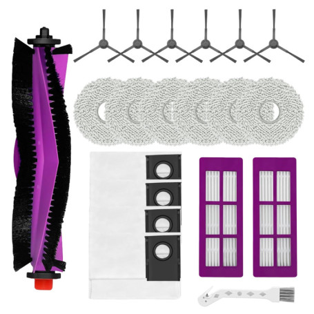 Kit de Rechange HUAREW pour Aspirateur Robot Eureka J15 Pro Ultra - 20 Pièces