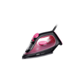 Fer à Repasser Braun TexStyle 1 - 2000 W, Semelle en Céramique, Noir et Violet