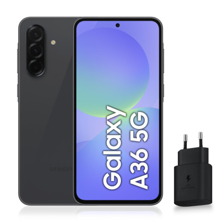 Samsung Galaxy A36 5G - Smartphone Android 128 Go avec Chargeur Rapide 25W - Noir