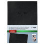 Protège-menu A4 Sigel avec 2 pochettes transparentes - Noir