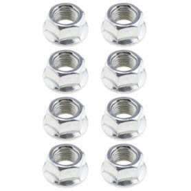 8 Écrous à Bride pour Roues de Vélo 3/8" - Compatibles Vélos Enfants et VTT