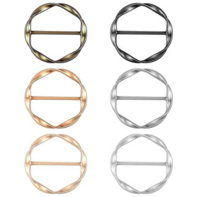 Set de 6 Boucles de Ceinture Élégantes pour Femme - SYEYCW