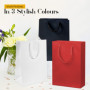 Sacs Cadeaux Rouges Mat 25x36cm - Lot de 10 par Thepaperbagstore
