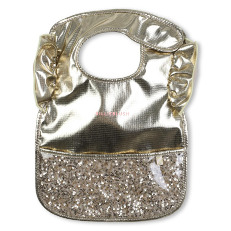 Bavoir Doré Unisexe Billieblush avec Effet Métallique