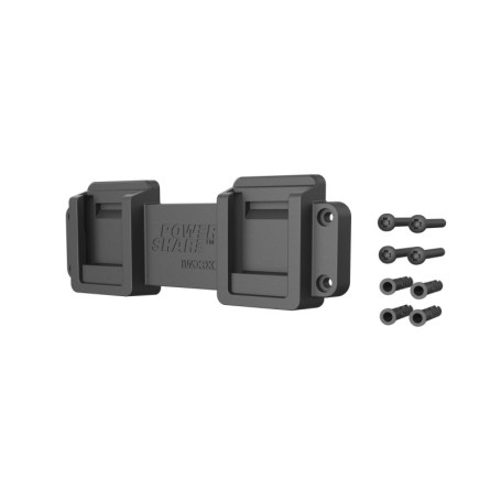 Support Mural WORX WA1014 pour Batteries PowerShare - Rangement Pratique et Compact