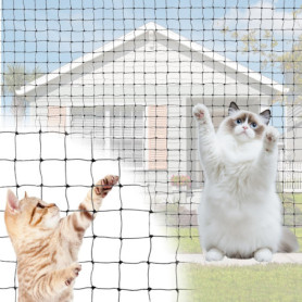 Filet de Protection pour Chat sur Balcon 10x3m - QWORK