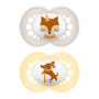 MAM Lot de 2 Tétines en Silicone Skinsoft avec Étui - 6-16 Mois
