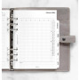 Agenda Filofax 2026 A5 Multicolore - 1 Mois sur 2 Pages en Allemand