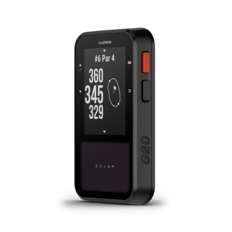 Garmin Approach G20 Solar - GPS de Golf Portable avec Écran Haute Visibilité