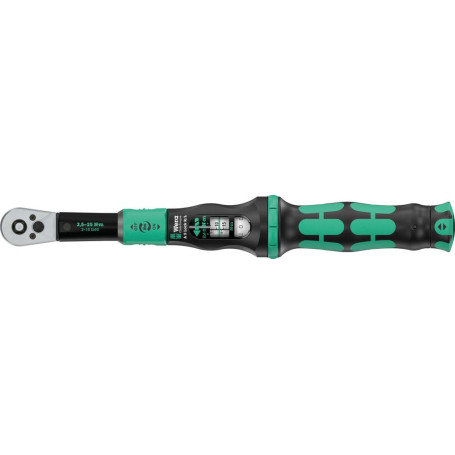 Clé Dynamométrique Wera Click-Torque Lock A 5 R/L - Réglable 2,5-25 Nm