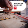 TOX Kit Compact L-BOXX Mini Wood avec Cutter et Chevilles en Bois