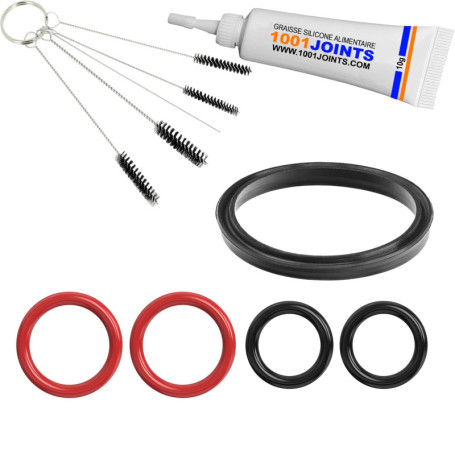 Kit de 6 joints pour entretien de machine à café - Compatible Siemens, Bosch, Melitta