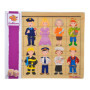 Eichhorn Puzzle Mix and Match - 30 pièces en contreplaqué FSC