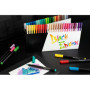 Faber-Castell Black Edition - Étui de 50 Feutres Pinceau Multicolores