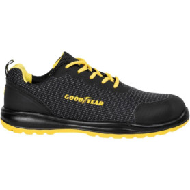 Chaussures de Sécurité Goodyear Respirantes Noires S3 - Taille 38