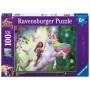 Puzzle Enfant Ravensburger 100 pièces XXL - Sophia et Wildstar - L'école des Licornes