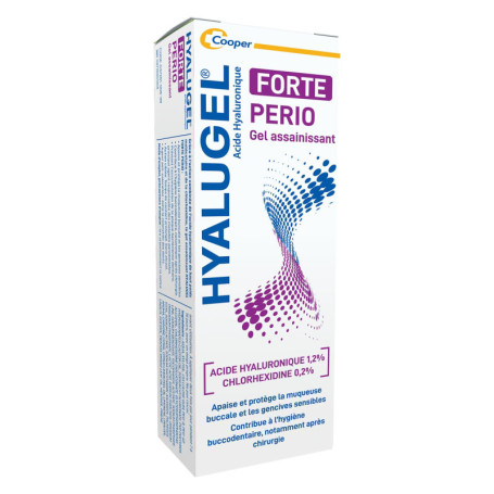 Hyalugel Forte Perio - Gel Buccal Apaisant et Protecteur 8 mL