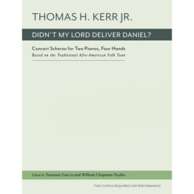 Scherzo Concertant pour Deux Pianos : Didn't My Lord Deliver Daniel?