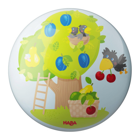 Balle de Jeu HABA Multicolore pour Enfants à Partir de 2 Ans - 14 cm