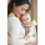 Porte-bébé Mini BabyBjörn en Tissé Beige pour Nouveau-nés