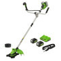 Coupe-bordures Greenworks 48V 2en1 avec Batteries et Chargeur - 38cm