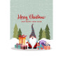 Lot de 5 cartes de Noël haut de gamme avec enveloppes assorties