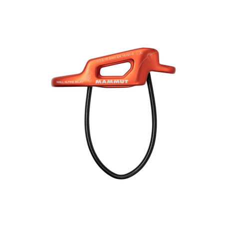 Mammut Wall Alpine Belay - Assureur d'escalade Orange pour aventures alpines