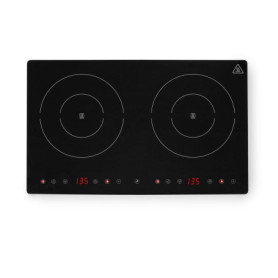 Plaque de Cuisson à Induction Double HENDI avec Écran Tactile et Fonction Boost