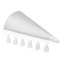 Set de Décoration Pâtissière avec 3 Poches et 7 Douilles Metaltex
