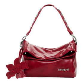 Sac à épaule Desigual Reprise Red Valentine Loverty - Carmine Rouge