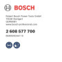 Foret Hélicoïdal Bosch PRO Wood HSS Ø 3 mm pour Bois Dur et Tendre