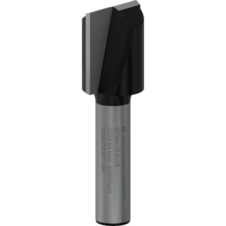 Fraise à Rainurer Droite Bosch PRO pour Défonceuse - Ø 15 mm