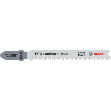 Lames de Scie Sauteuse Bosch PRO Laminate clean T101BIF - 2 pièces