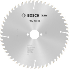 Lame de Scie Circulaire PRO Wood Bosch - Idéale pour Bois Massif et Panneaux