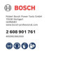 Coffret de Forets Bosch EXPERT SDS Clean plus-8X pour Béton Armé - Ø 10 mm