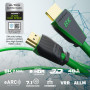 KabelDirekt – Câble 8k HDMI 2.1, édition certifiée Gamer – 2 m (Ultra High Speed/48G pour 10k, 8k ou 144 Hz Ultra Rapide en 4k, 