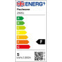 Ampoule LED R63 5W 2700K E27 Argent - Éclairage Ciblé