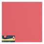 Papier Cartonné Rouge Rugueux Florence - 30,5 x 30,5 cm - 20 Feuilles